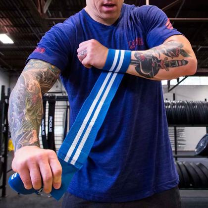 Imagem de Munhequeira Wrist Wrap Elástica Rogue 30cm Exercício Funcional