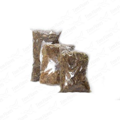 Imagem de Musgo Branco Pc 2 Lts Para Orquideas e Decoração Substrato