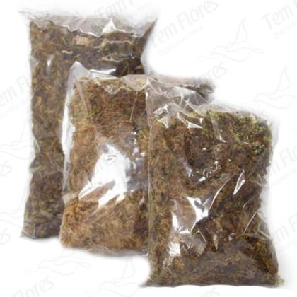 Imagem de Musgo Buxinho Pc 4 Lts Para Orquideas e Decoração
