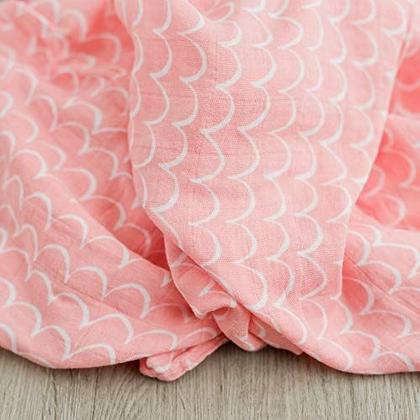 Imagem de Muslin Swaddle Baby Blankets 2-Pack Softest Bamboo Baby Blanket por Graced Soft Luxuries (Margaridas de Verão)