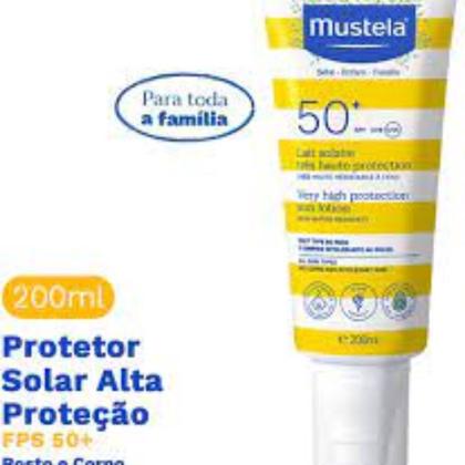 Imagem de Mustela Bébé fps 50 + - Protetor Solar Infantil 200ml Mustela