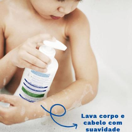 Imagem de Mustela Bebê Gel Dermo Lavante Suave Cabelo e Corpo Pele Normal Hipoalergênico 500ml