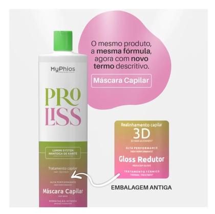 Imagem de My Phios Pro Liss Progressiva Sem Formol 2 x 1 litro