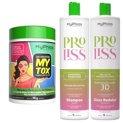 Imagem de My Phios Proliss Progressiva Sem Formol E Redutor De Volume