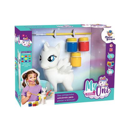Imagem de My Uni Unicórnio Pintura Tintas Guache Brinquedo Diy - Mister Brinque