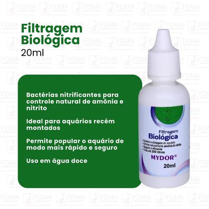 Imagem de Mydor Filtragem Biológica para aquários - 20ml