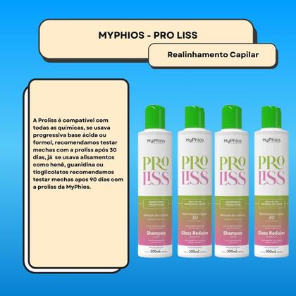 Imagem de MyPhios ProLiss Kit 2 Realinhamento Capilar 300ml