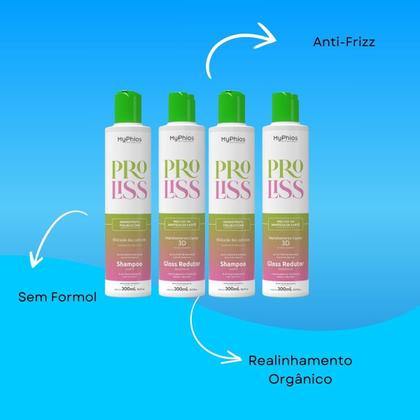 Imagem de MyPhios ProLiss Kit 2 Realinhamento Capilar 300ml