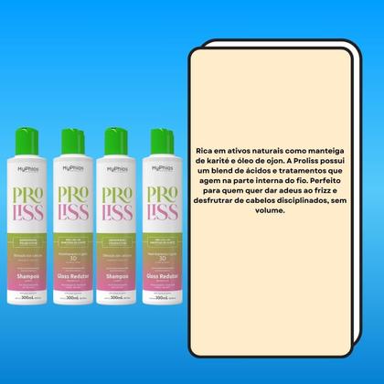 Imagem de MyPhios ProLiss Kit 2 Realinhamento Capilar 300ml