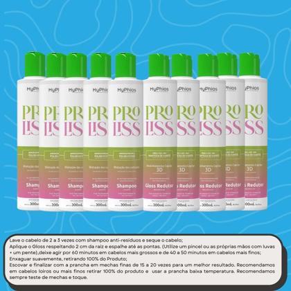 Imagem de MyPhios ProLiss Kit 5 Realinhamento Capilar 300ml
