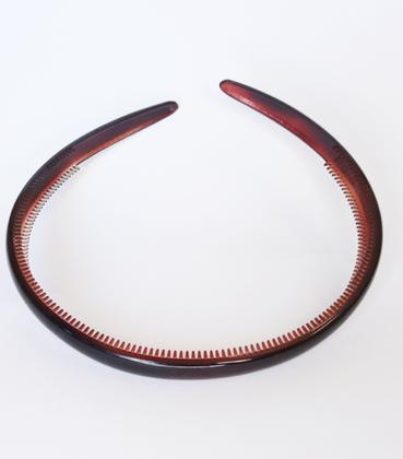 Imagem de N 602608 Tiara Dentes 1,0cm Lg Tartaruga De Acetato Musa Kalliopi