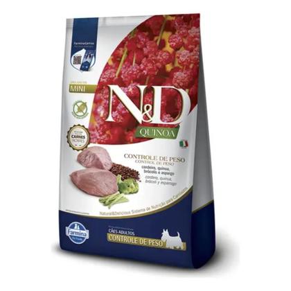 Imagem de N&d quinoa cães adultos peq. contole de peso cordeiro 2,5kg