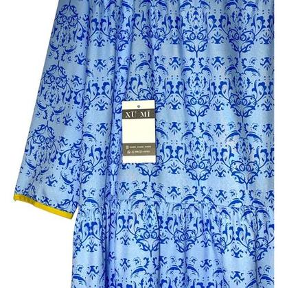 Imagem de N1073-Vestido Longo Indiano Grávida Ensaio Gestante Plus Size O6