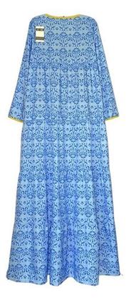 Imagem de N1073-Vestido Longo Indiano Grávida Ensaio Gestante Plus Size O6