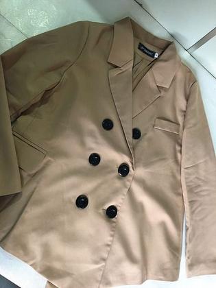 Imagem de N1136-Blusa De Frio Casaco Sobretudo Acinturado Laço Elegante 416m