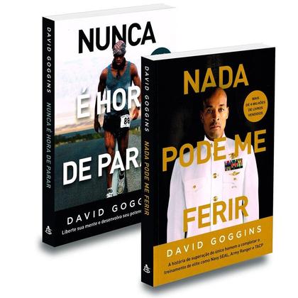 Imagem de Nada Pode Me Ferir + Nunca É Hora De Parar - David Goggins - 2 Livros Físicos