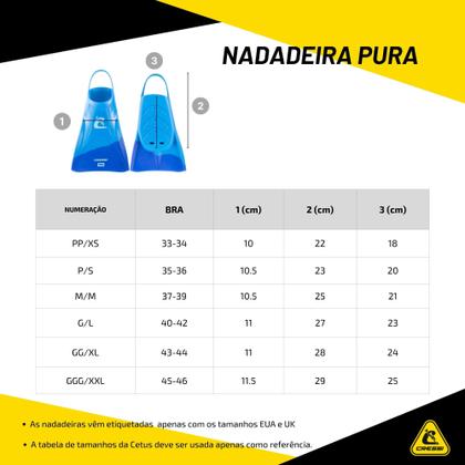 Imagem de Nadadeira Cressi Pura