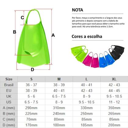 Imagem de Nadadeira de Bodyboard e Natação Surf Motion Elite