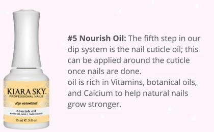Imagem de Nail Liquid Essentials KIARA SKY Dip Manicure Nourish Oil 15 ml