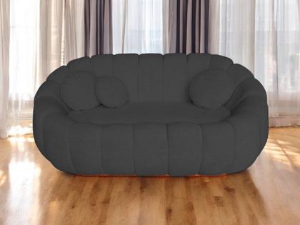 Imagem de Namoradeira Concha Decorativa Com Almofadas Boucle - Estopar