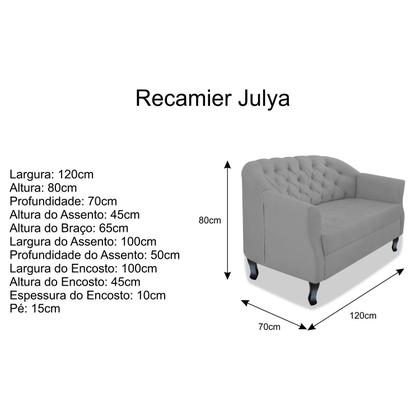 Imagem de Namoradeira Julia A02 Corano - Amarena Móveis