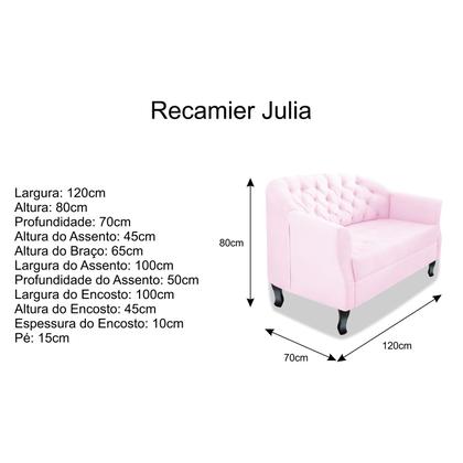 Imagem de Namoradeira Julia A02 Corano - Amarena Móveis