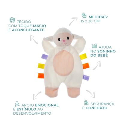 Imagem de Naninha Abraço Ovelhinha Branca - Loani