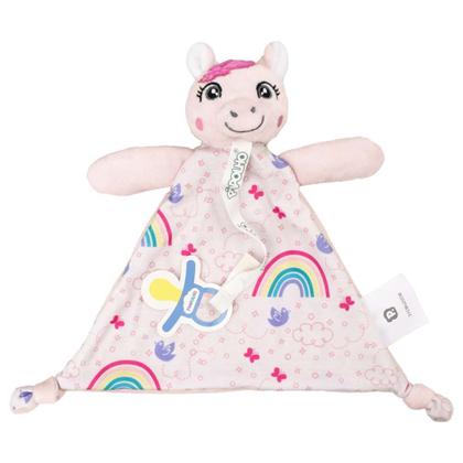 Imagem de Naninha com prendedor de chupeta Feminino / Masculino Pimpolho