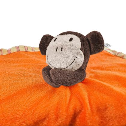 Imagem de Naninha De Bebê Para Dormir Paninho Macaco Pelúcia - Cortex