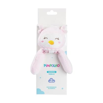 Imagem de Naninha Decorada Com Prendedor de Chupeta Com Bichinho +2m Pimpolho
