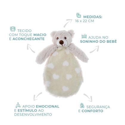 Imagem de Naninha mimo ursinho bege - loaní