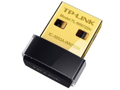 Imagem de Nano Adaptador USB Wireless 150Mbps  TL-WN725N  - TP-Link