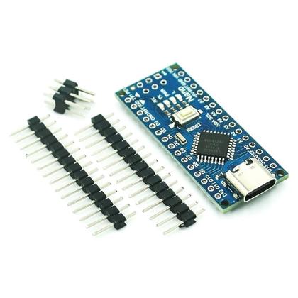 Imagem de Nano Mini Tipo-C Micro USB Compatível Com Controlador Vermelho ATMEGA328P Arduino CH340 Driver USB