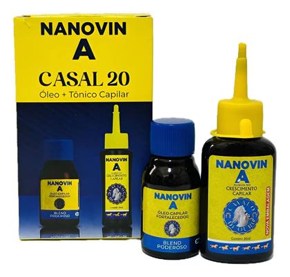 Imagem de Nanovin A Casal 20 Óleo + Tônico Capilar