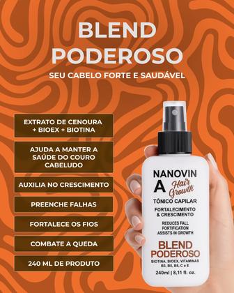 Imagem de Nanovin A Tônico Capilar - Blend Poderoso 240ml