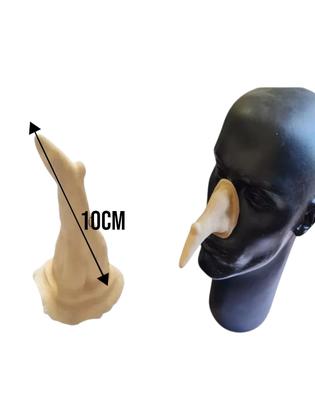 Imagem de Nariz bruxa com verruga Prótese de látex + látex cola 10ml