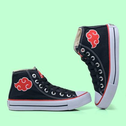 Imagem de Naruto Akatsuki Tenis All Masculino Feminino Cano alto Clássico Envio Já. 064Bo