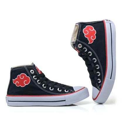 Imagem de Naruto Akatsuki Tenis All Masculino Feminino Cano alto Clássico Envio Já. 064Bo