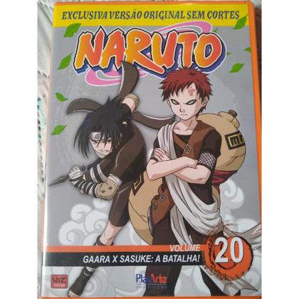 NARUTO BOX 04 - DVD NARUTO 05 DISCOS ( VOLUMES 16 - 17 - 18 - 19 e