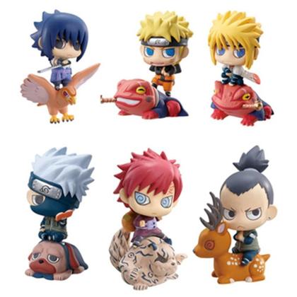 Imagem de Naruto Shippuden: Figuras de Ação Sasuke, Kakashi e Gaara - Bonecos de PVC