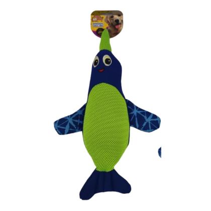 Imagem de Narval flutuante brinquedo para cachorro