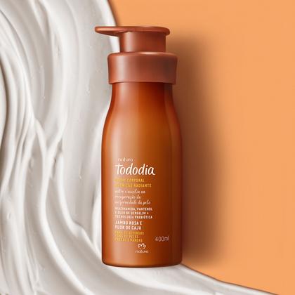 Imagem de Natura Creme Desodorante Nutrição Radiante Tododia Jambo Rosa e Flor de Caju 400 ml