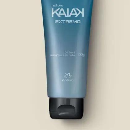 Imagem de NATURA KAIAK EXTREMO GEL 2 EM 1 PRA BARBEAR E PÓS BARBA 100g