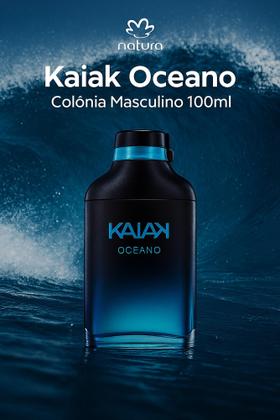 Imagem de Natura Kaiak Oceano Colônia Masculino 100ml Cítricas e Madeiras