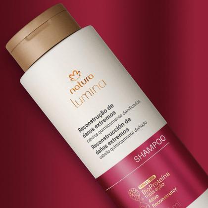 Imagem de NATURA LUMINA SHAMPOO RECONSTRUCAO DE DANOS EXTREMOS 300ml