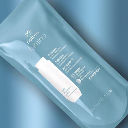 Imagem de NATURA LUMINA SHAMPOO REEQUILIBRANTE ANTICASPA REFIL 300ml