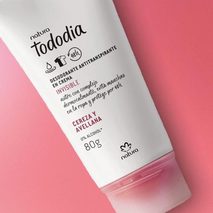 NATURA TODODIA DESODORANTE EM CREME CEREJA E AVELA 80g