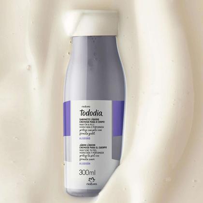 Imagem de Natura tododia sabonete liquido cremoso algodao 300ml