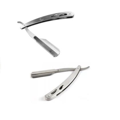 Imagem de Navalha de Barbear Profissional Aço Inox Navalhete de Acabamento Sobrancelha Barba Barbeiro