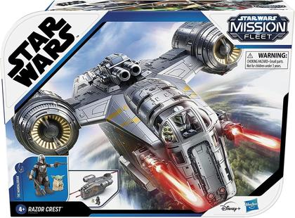 Nave Espacial Razor Crest - Brinquedo Star Wars Mission Fleet The